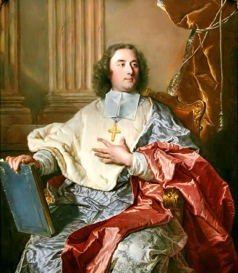 Hyacinthe Rigaud Portrait of Charles de Saint-Albin, Archbishop of Cambrai China oil painting art
